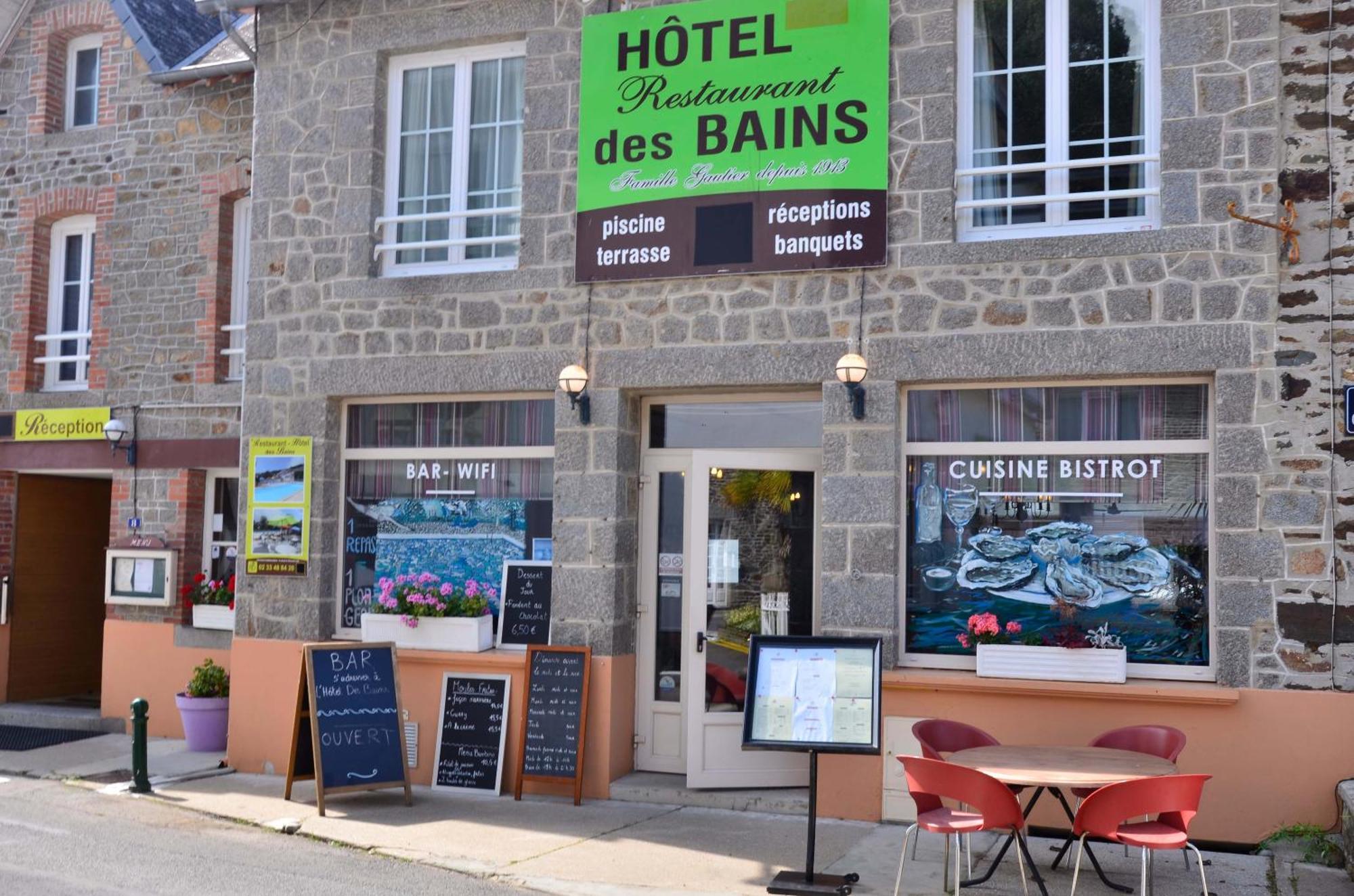 סן-ז'ון-לה-טומה Hotel Des Bains מראה חיצוני תמונה